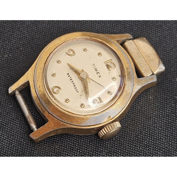Vintage Timex US Time Corporation Waterproof Wrist Watch 1950's As Is - Picture 2 of 6